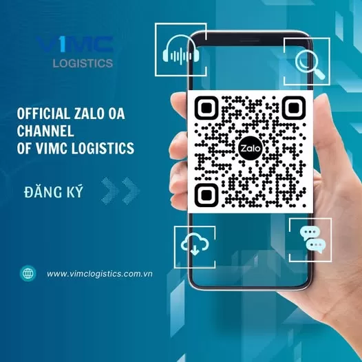 Kênh Zalo OA chính thức của VIMC Logistics