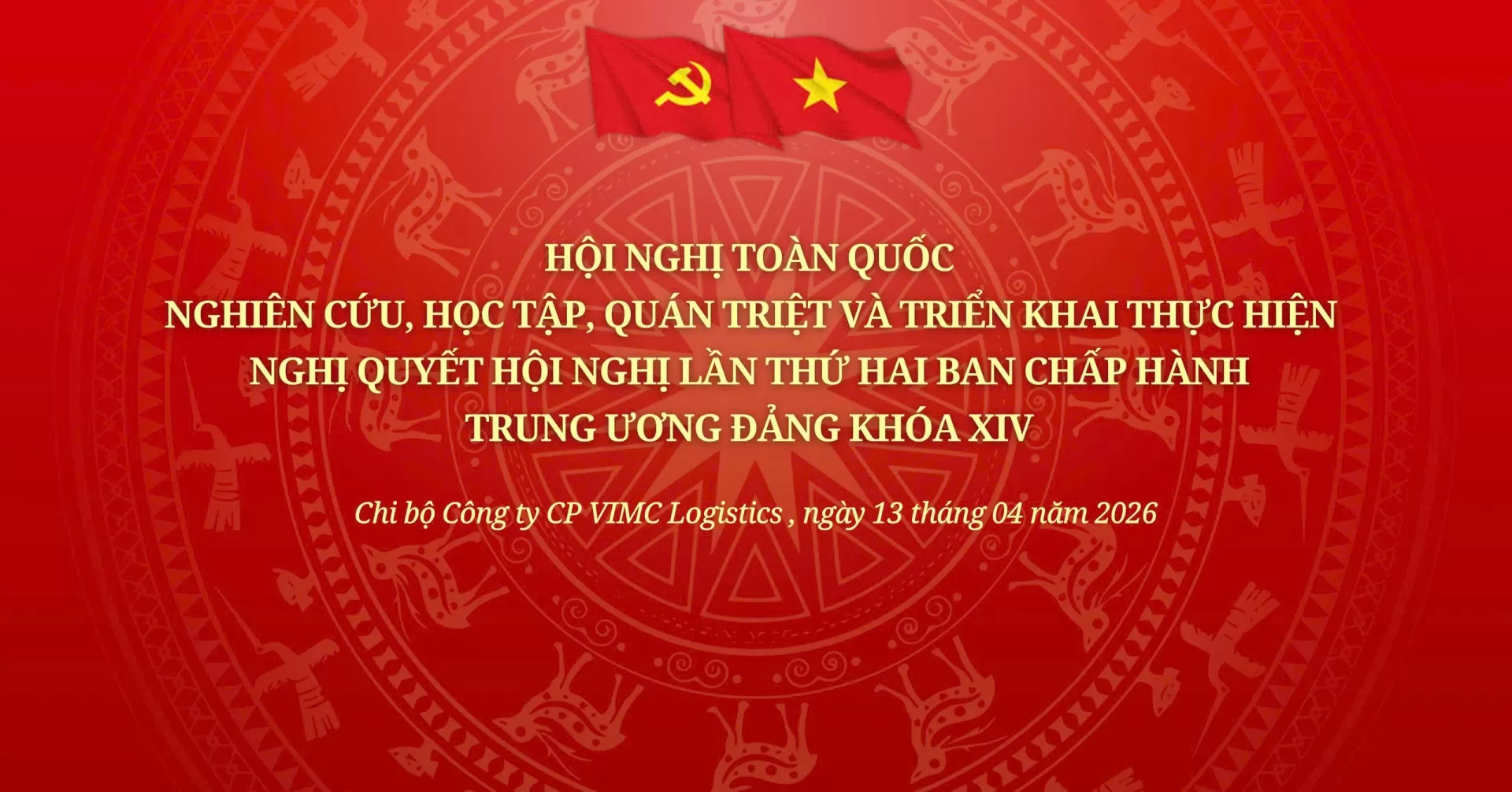 Chi ủy Công ty cổ phần VIMC Logistics tham dự Hội nghị toàn quốc nghiên cứu, học tập, quán triệt Nghị quyết Hội nghị lần thứ hai Ban Chấp hành Trung ương Đảng khóa XIV