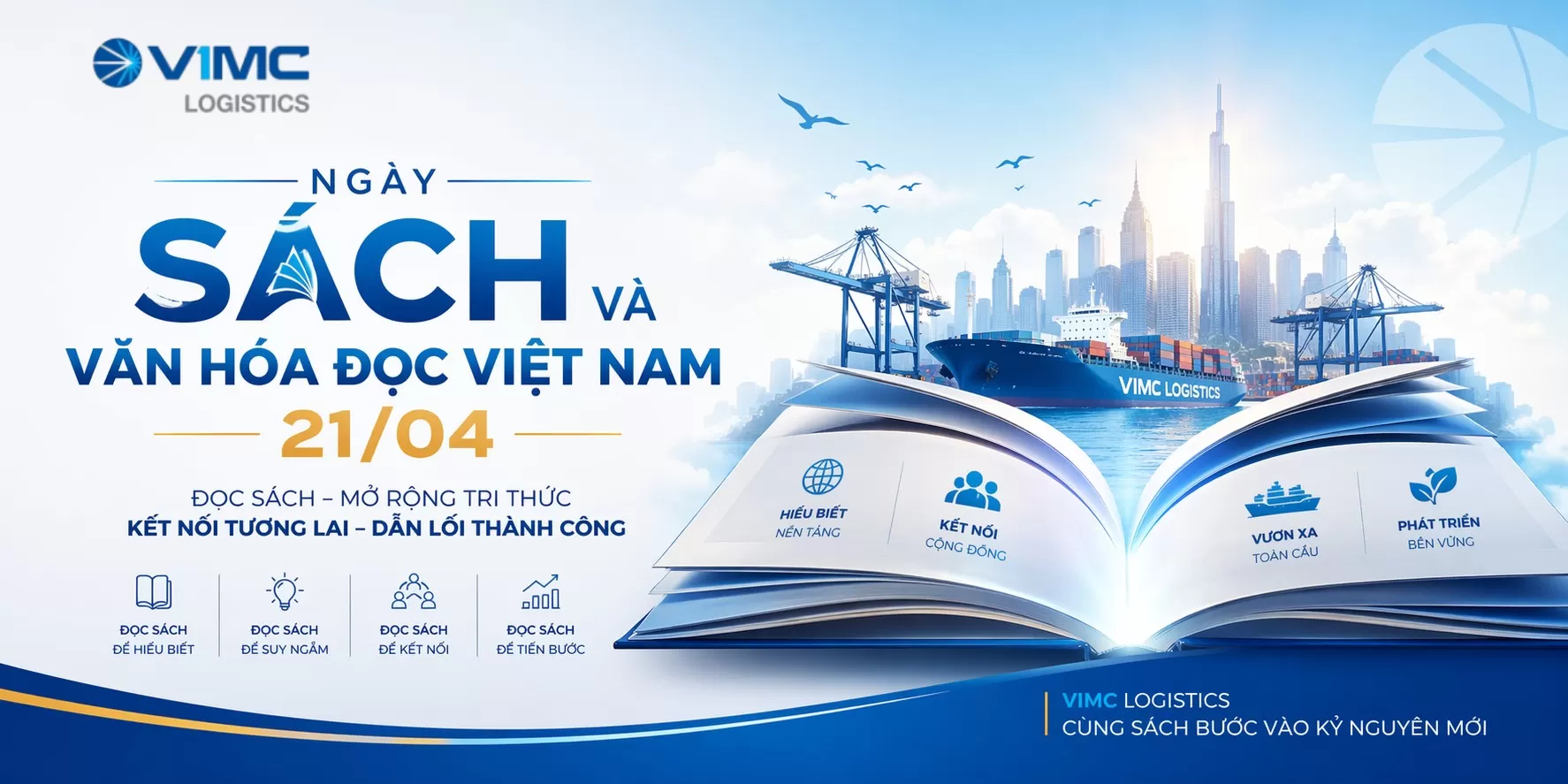 Hưởng ứng Ngày Sách và Văn hóa đọc Việt Nam 21/04