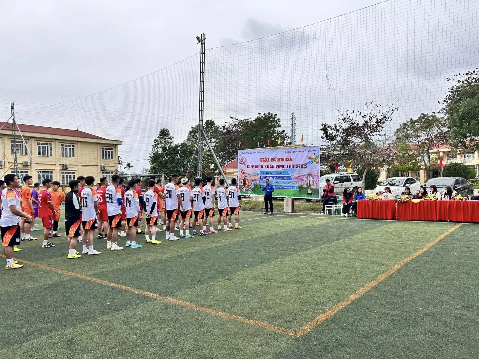 GIẢI BÓNG ĐÁ GIAO LƯU NGÀY 8/3/2025: LAN TỎA TINH THẦN THỂ THAO VÀ GẮN KẾT ĐỐI TÁC